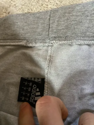 Adidas Capri Leggings Deportivos Gris Talla L