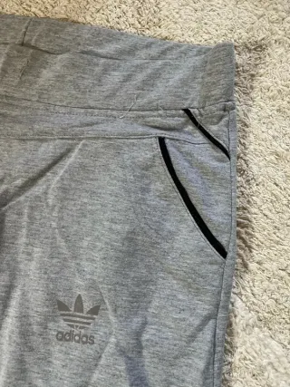 Adidas Capri Leggings Deportivos Gris Talla L