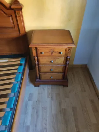 Dormitorio Matrimonio Madera Maciza