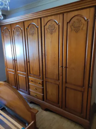 Dormitorio Matrimonio Madera Maciza