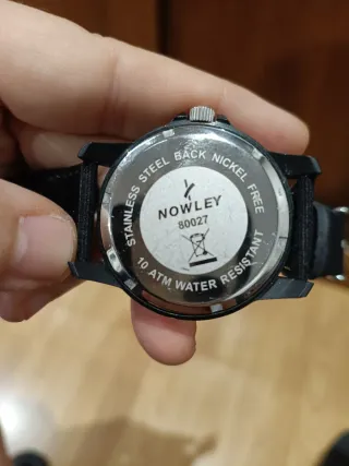 2 Relojes Casio y Nowley Negros