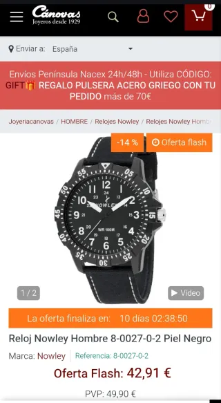 2 Relojes Casio y Nowley Negros