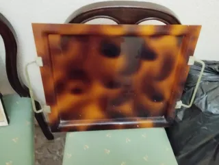 Bandeja Carey Marrones Transparentes