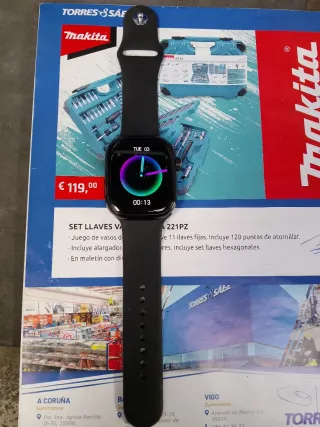 Smartwatch Negro  4g sim