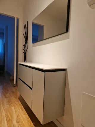 Recibidor moderno aluminio