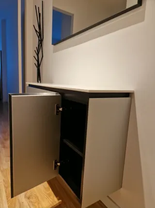 Recibidor moderno aluminio