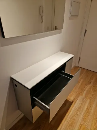 Recibidor moderno aluminio