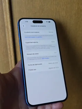 iPhone 16 Plus 128GB Azul