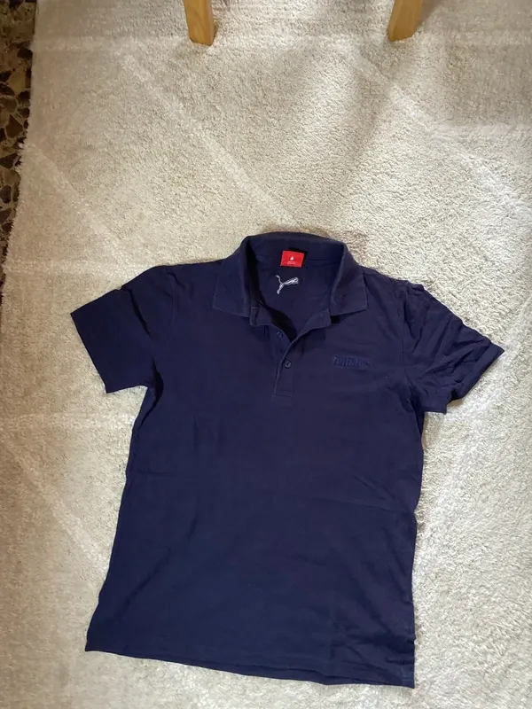 Polo Puma Azul Marino Entrenamiento Talla L