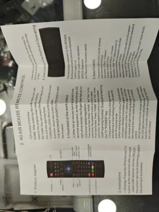 Ratón Air Mouse Mando a distancia