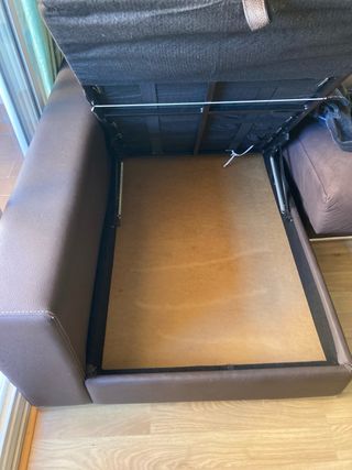 Sofá Chaise Longue Marrón