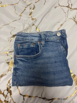 Tejanos de hombres y mujer de algodón talla S