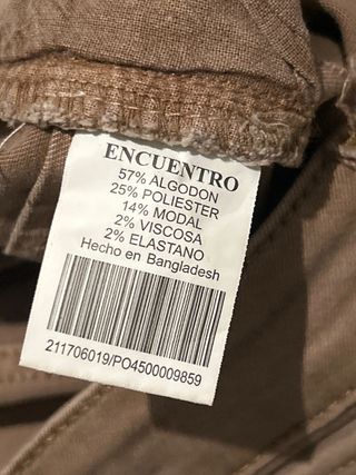 Pantalones marrones talla 42