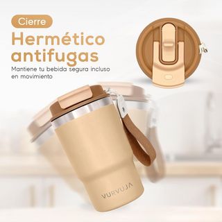 Vaso Térmico NUEVO 470 ml  de Acero Inoxidable
