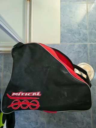 Patines en línea y bolsa talla 41