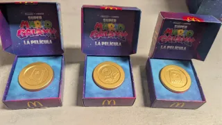 Moneda Super Mario Galaxy McDonald's