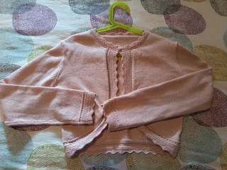 Vestido de Comunión Blanco y Rosa.Boutique Royo.