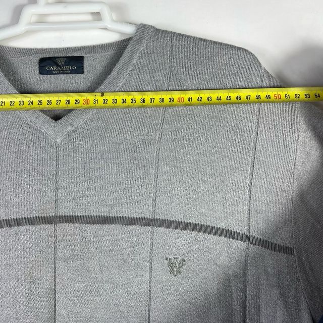 Jersey Caramelo Gris Talla L Hombre