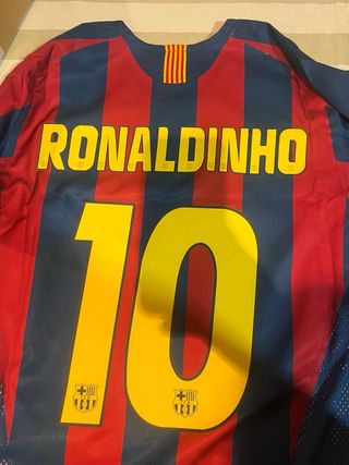 Camiseta FC Barcelona Ronaldinho Nike Talla M