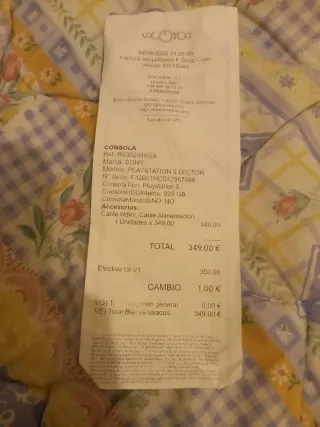 Consola Sony PlayStation 5 Blanca