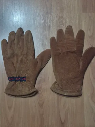 Guantes de piel Montvic Talla 8 Marrones