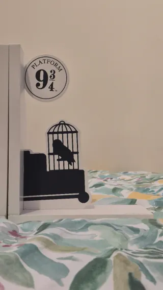Sujeta libros Harry Potter Andén 9 ¾ | Decoración