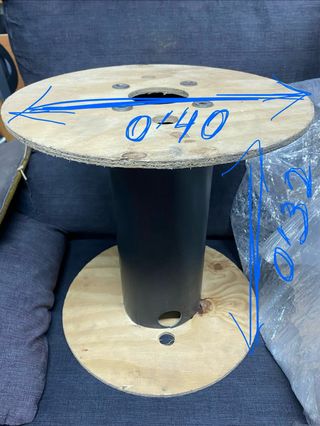 Bobinas de madera para reciclar