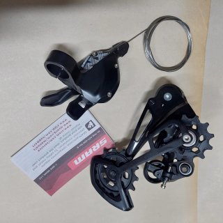 Conjunto d mando y cambio trasero bici SRAM NX 12V