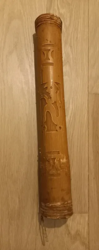 Palo de lluvia bambú artesanal