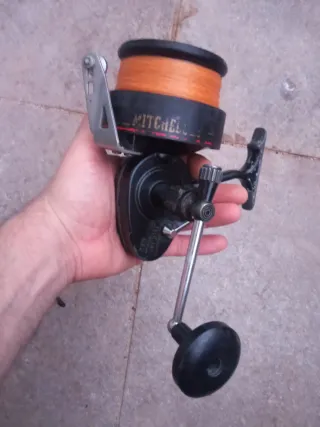 Carrete Mitchell 498 + Bobina Teflón.