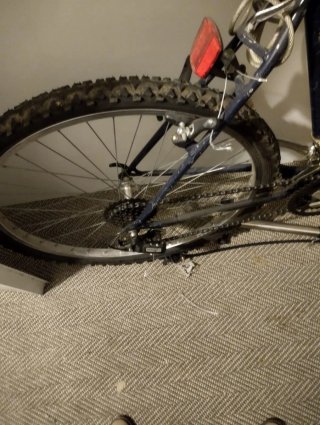 Bicicleta de adulto azul