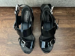 NUEVAS Sandalias Primadonna Negras y Blancas
