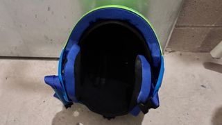 Casco de esquí infantil verde