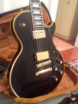 Gibson Les Paul Custom Negra de 1983