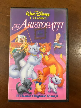 Lotto 5 VHS Disney Classici (Italiano)
