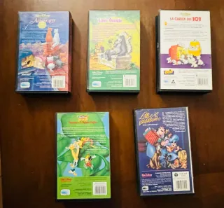 Lotto 5 VHS Disney Classici (Italiano)