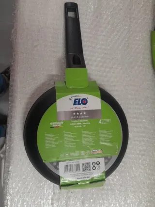 Juego de 4 Sartenes marca  ELO Inducción Antiadher