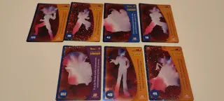 Lote  40 Cartas Dragon Ball Panini coleccion