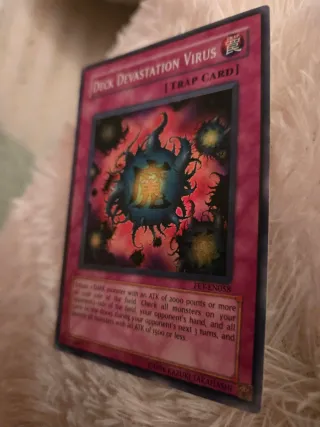 Deck Devastation Virus (TRAP CARD) ultra rare