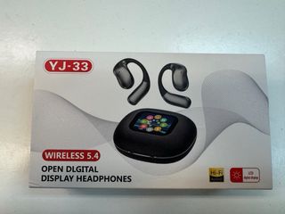 Auriculares Bluetooth Inalámbricos Negros