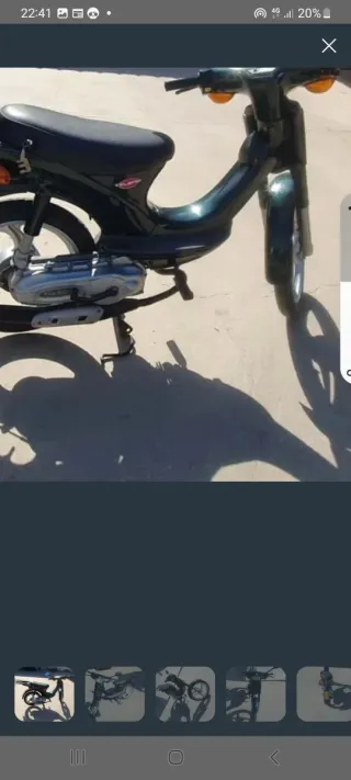 Despiece moto sin chasis