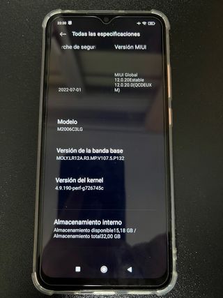 Xiaomi Redmi 9A 32GB Negro