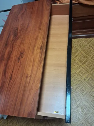 Cómoda de 3 cajones madera