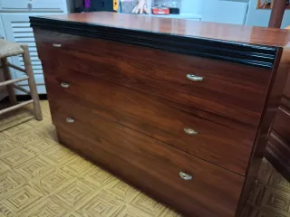 Cómoda de 3 cajones madera