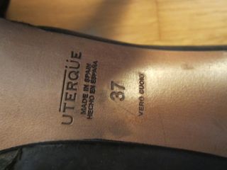 Zapatos Uterqüe Negros Talla 37