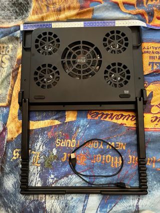 Base refrigerante Mars Gaming Nero/Rosso