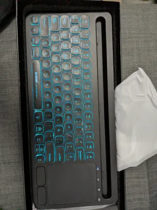 Teclado Bluetooth memumi Español 435698