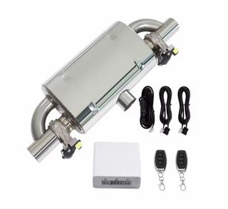 Silencioso con válvulas