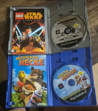 2 Juegos PS2: Lego Star Wars y Ab durch die Hecke