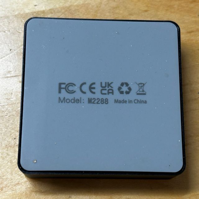 Fideco M2288 estación acoplamiento dos SSD M.2